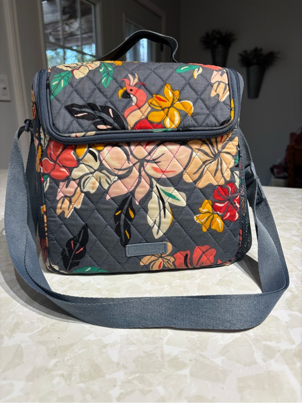 Vera Bradley Quilted Floral Crossbody Lunch Bag - Multicolor